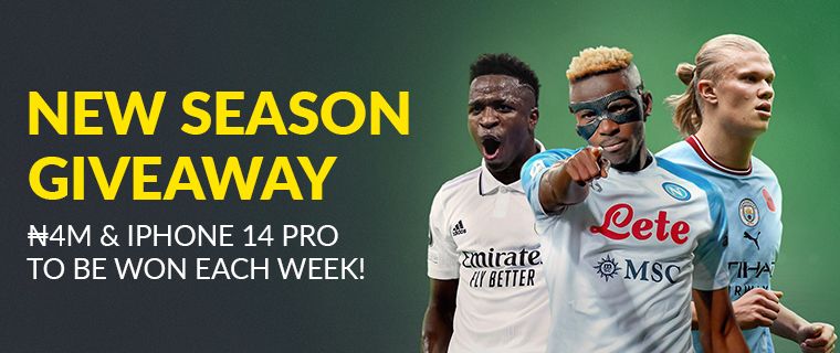 Bet9ja New Season Giveaway Bonuses