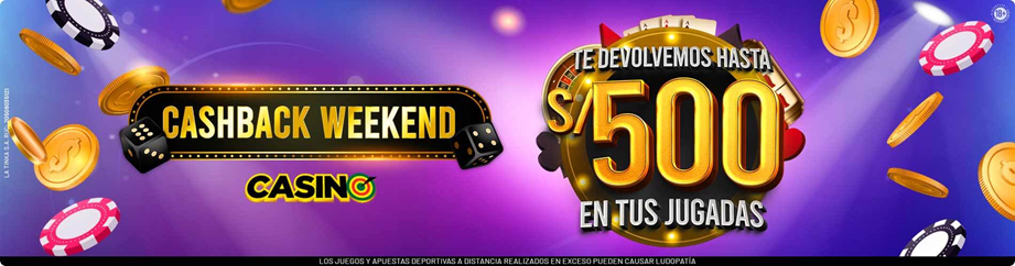 Se muestra la imagen de una de las promociones del casino de Te Apuesto