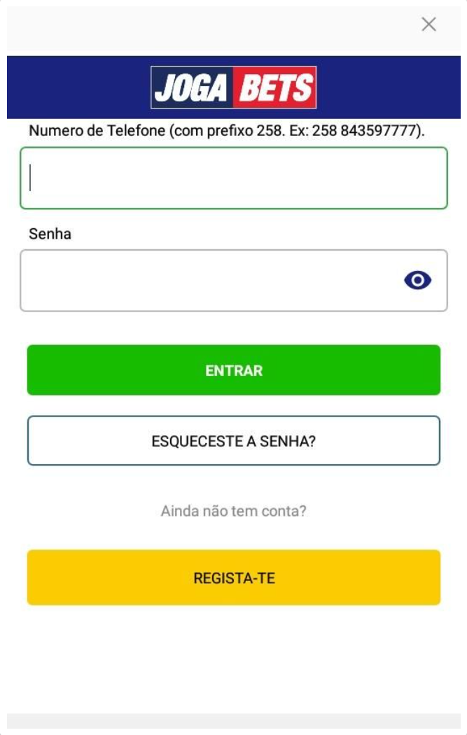 Preenchimento de dados para login