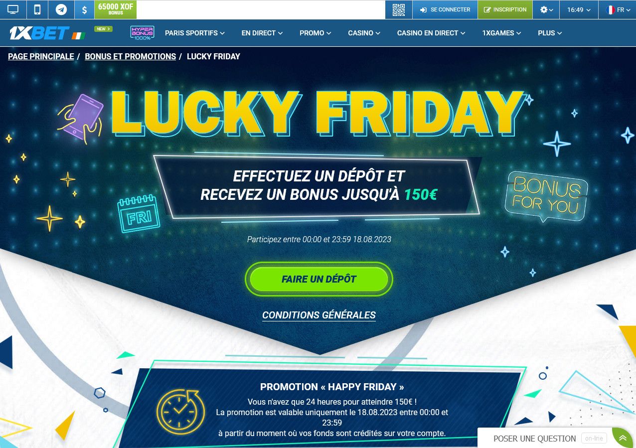 Image du Lucky Friday