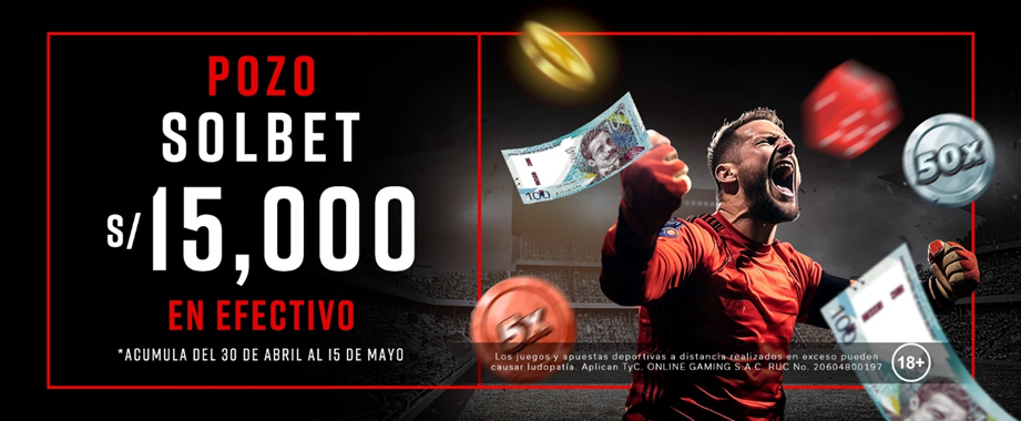 Sorteo de premios por un valor total de S/ 15.000 en efectivo