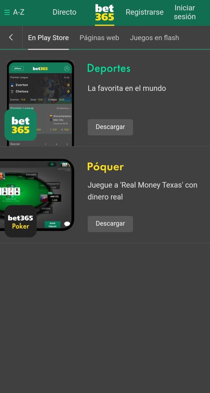 La app móvil de Bet365