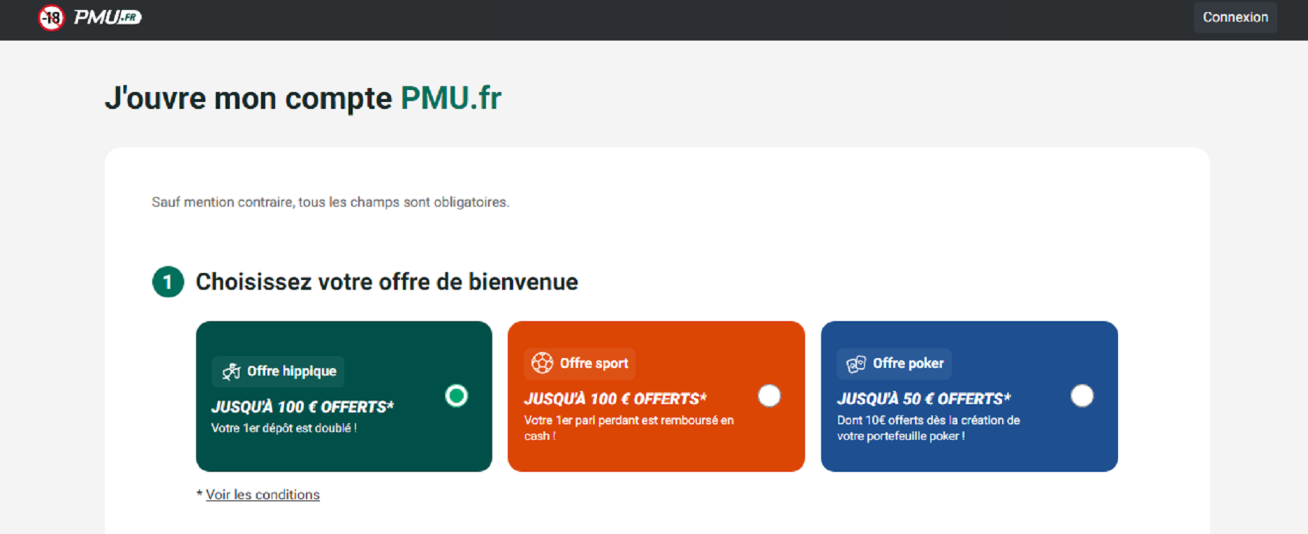 Le Bonus de Bienvenue de PMU