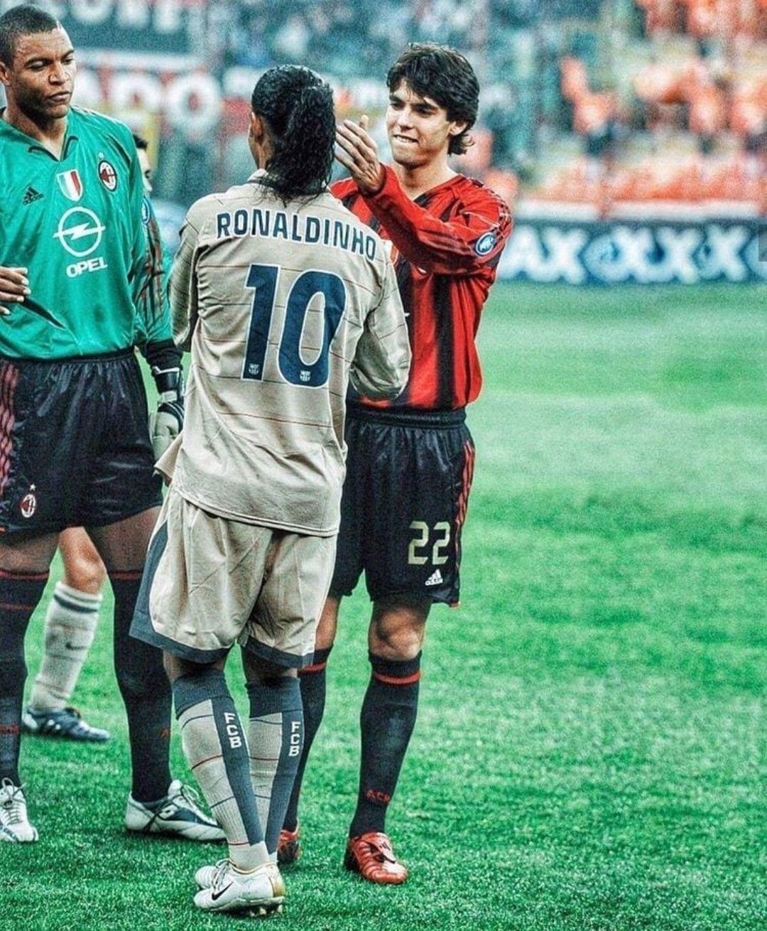 Kaka, Dida y Ronaldinho