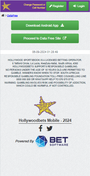 Hollywoodbets Spina Zonke App Image