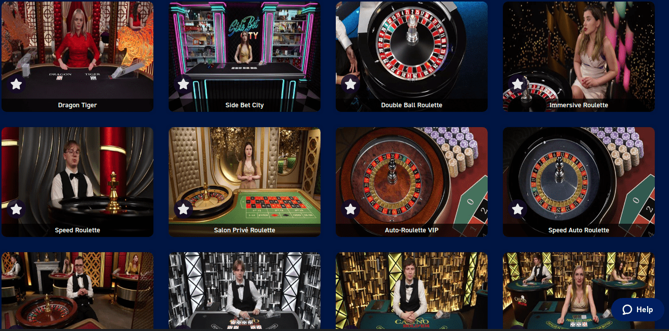 BoyleSports Casino page