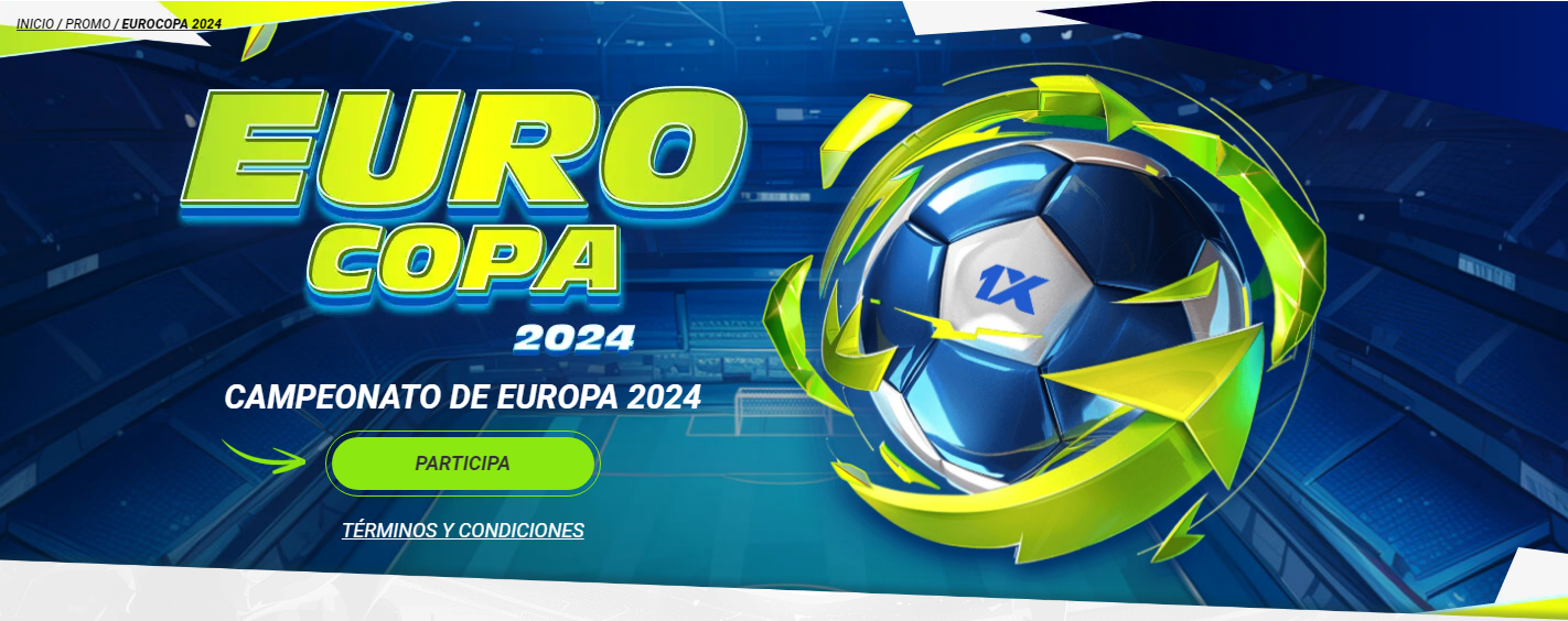 1xBet bono en la Eurocopa