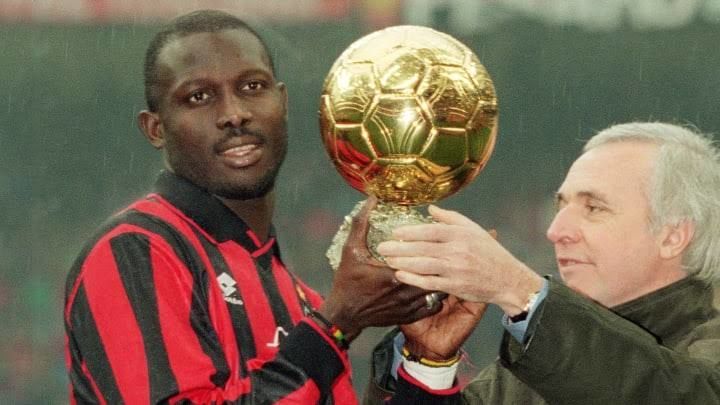 Football player George Weah