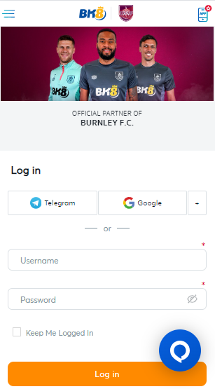 BK8 Mobile App Login