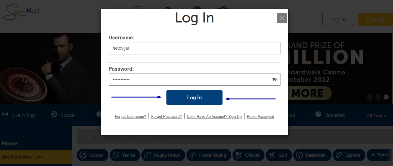 Finish Login Procedure