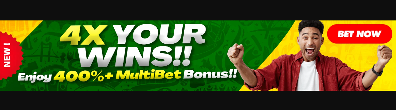 An image of the Betika Ghana 400% multibet bonus page