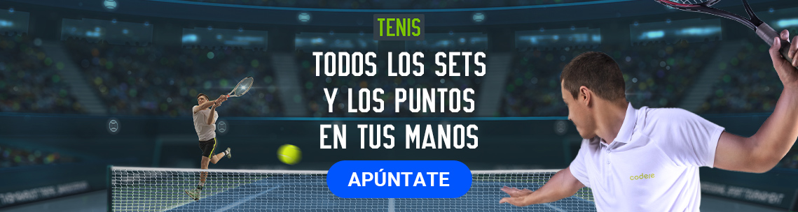 oferta de tenis de Codere