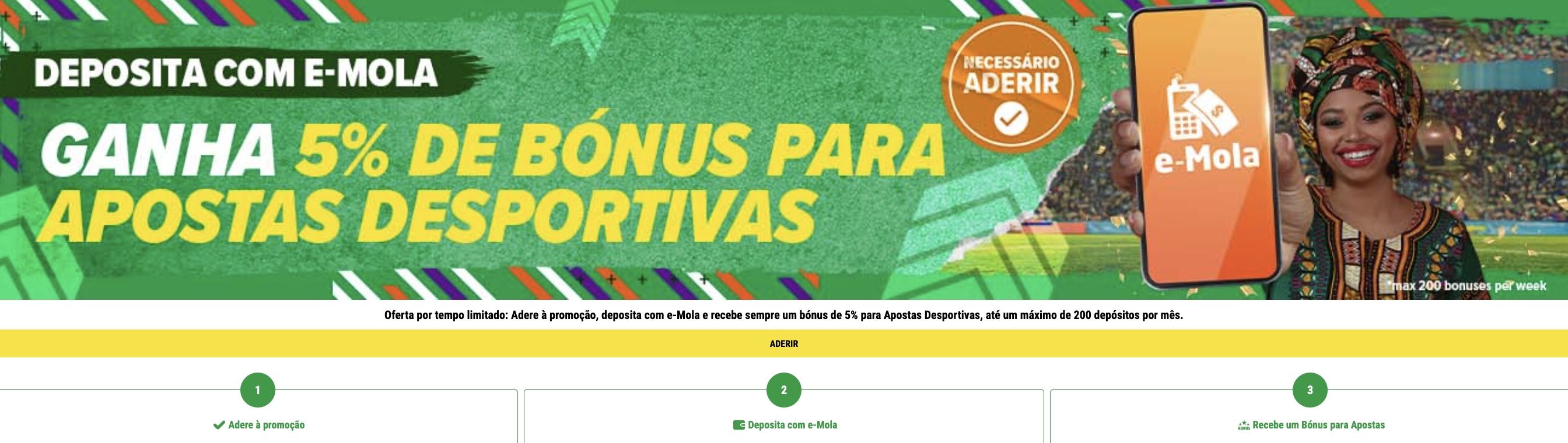 Bónus disponíveis na Premier Bet