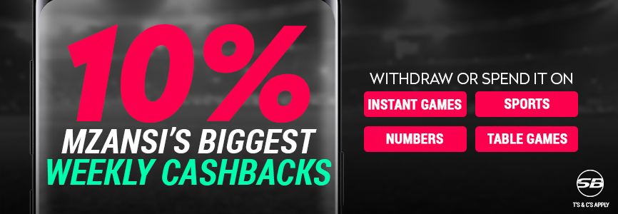 Supabets 10% Cashback offer