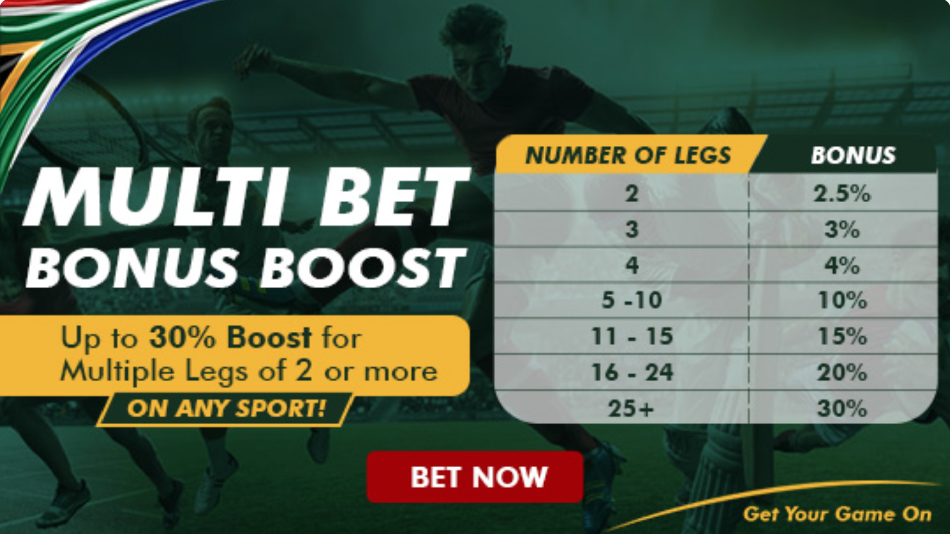 Gbets Soccer Multi Boost Offer