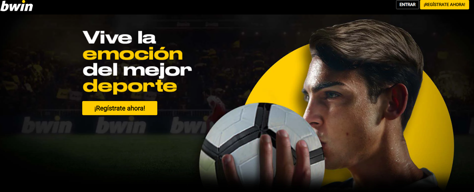 apuestas de fútbol banner de bwin