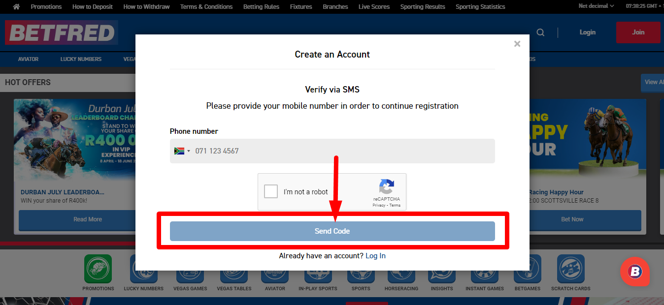 Complete Register Process