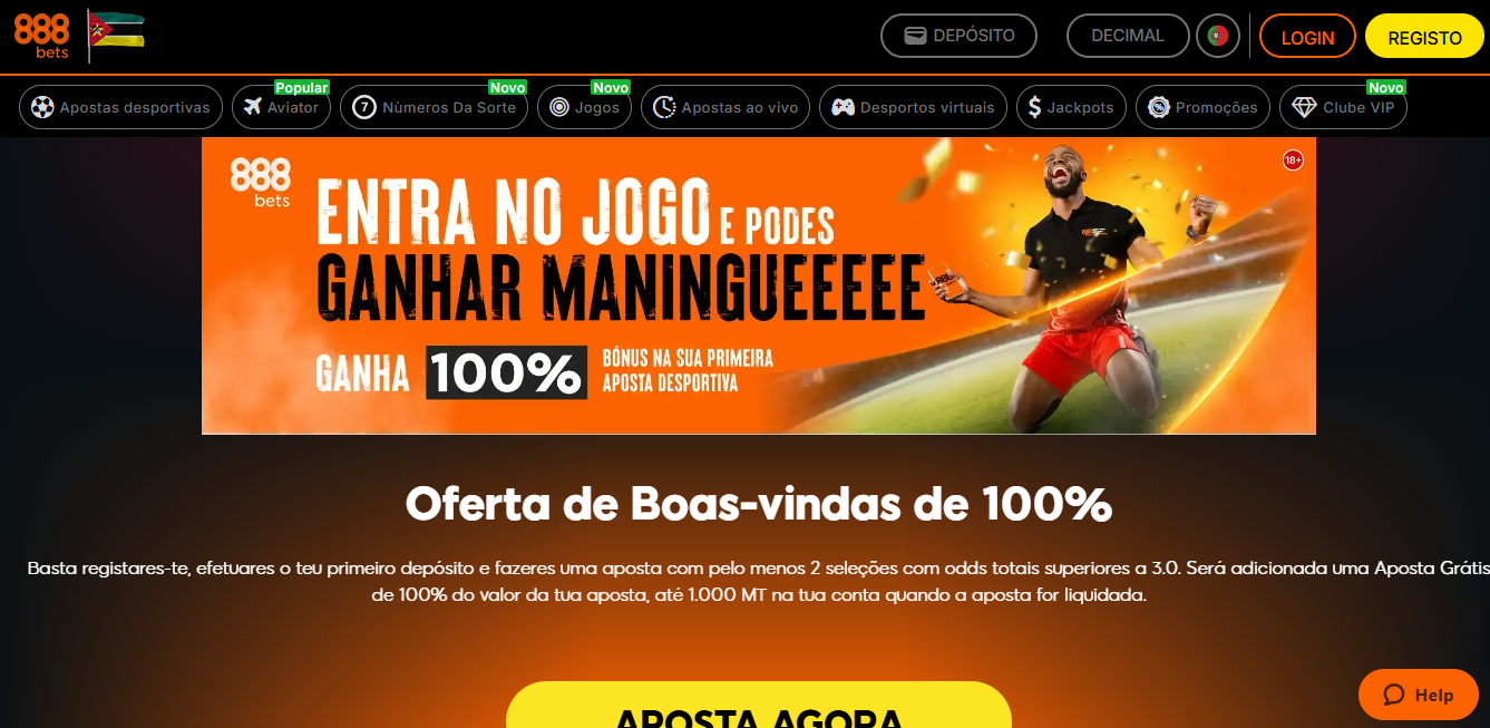 Bónus de apostas na 888bets