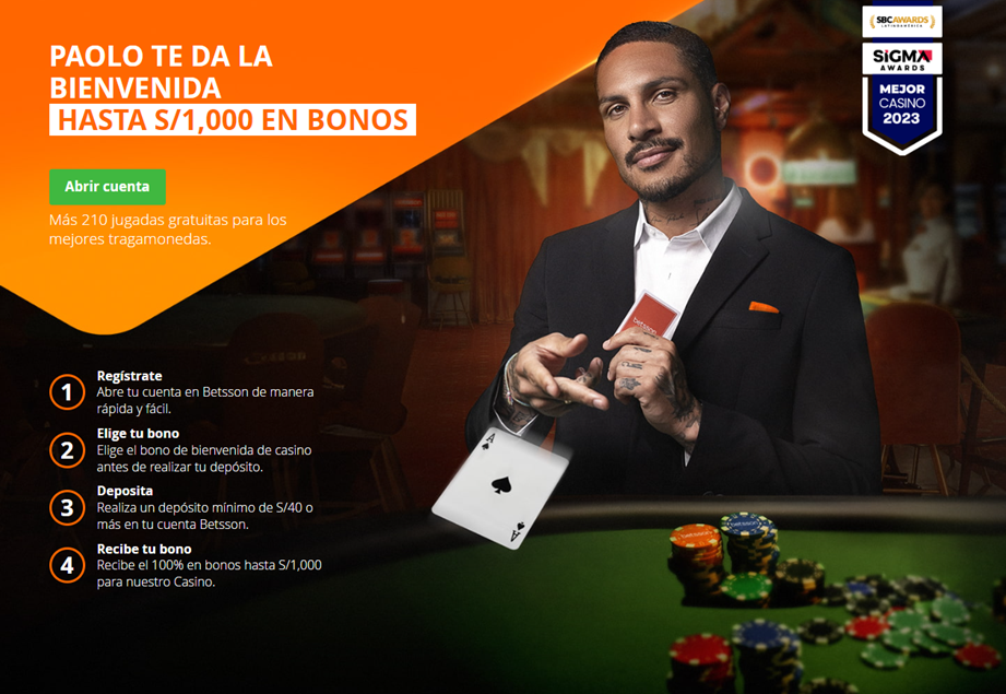 Imagen promocional del otro bono de bienvenida de Betsson