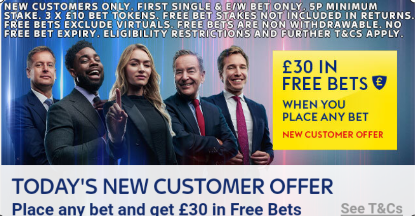 SkyBet Welcome Bonus banner