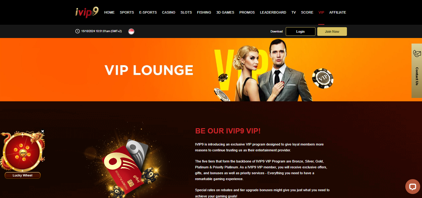 iVip9 Casino Asia VIP Program