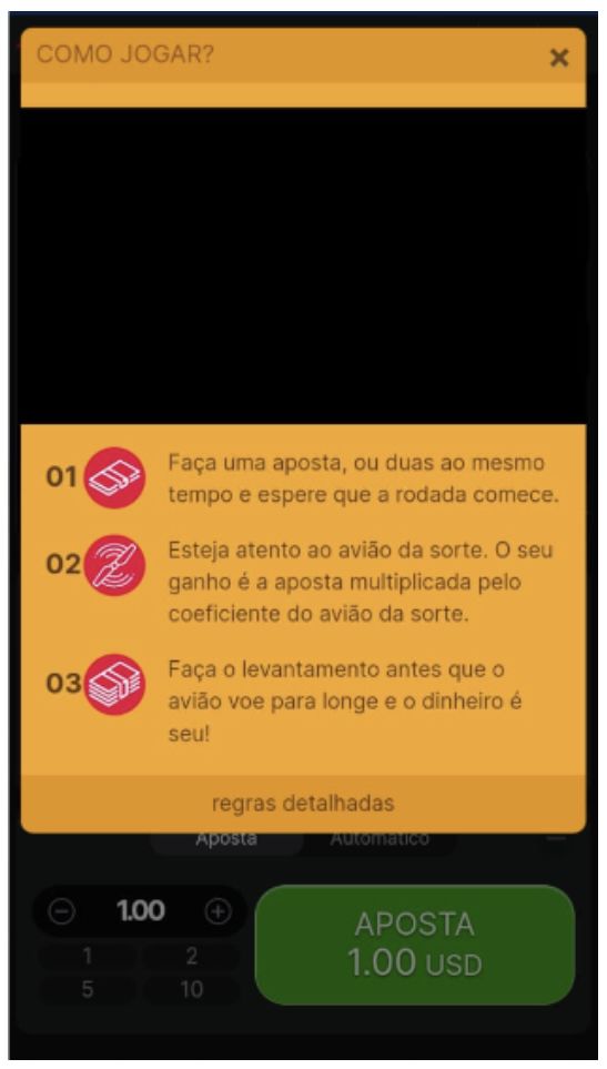 Regras do jogo Aviator ao vivo a partir da aplicação Android da Marathonbet