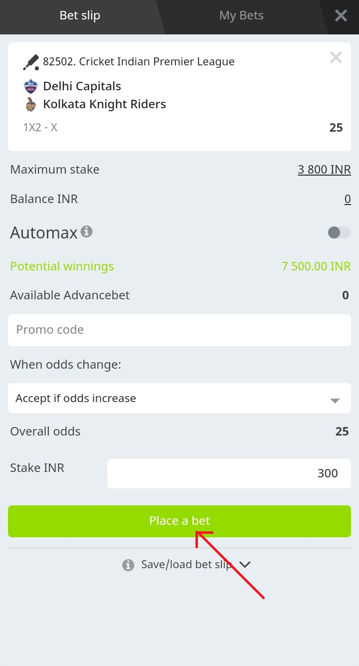 How to Place a bet on WinWinBet