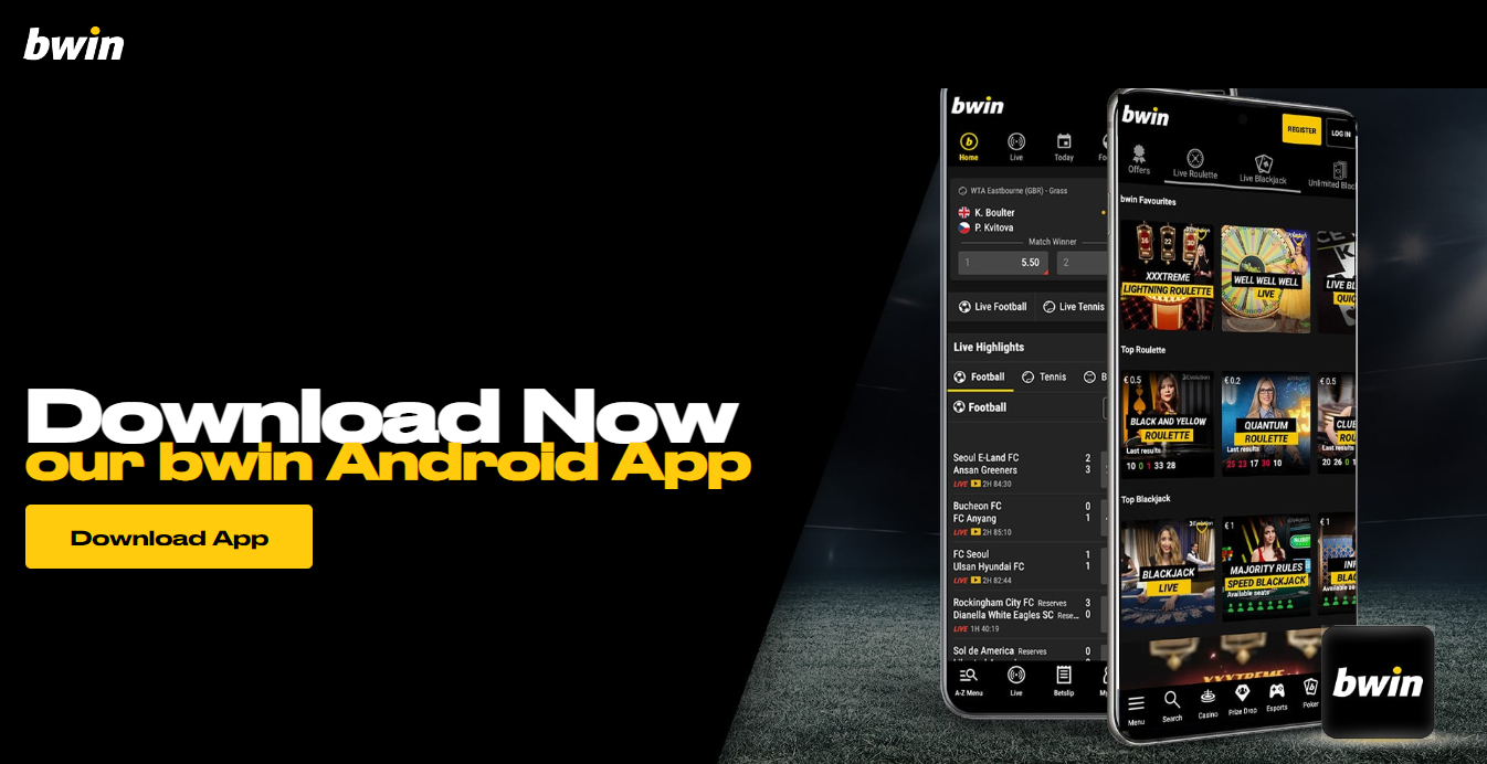 Install Bwin app