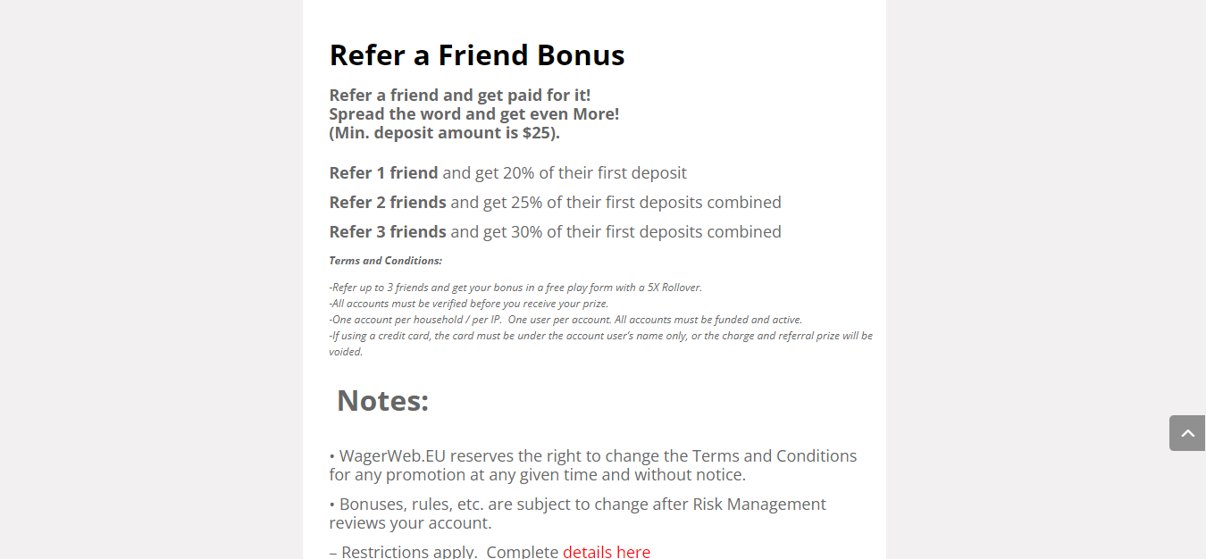 Make referrals