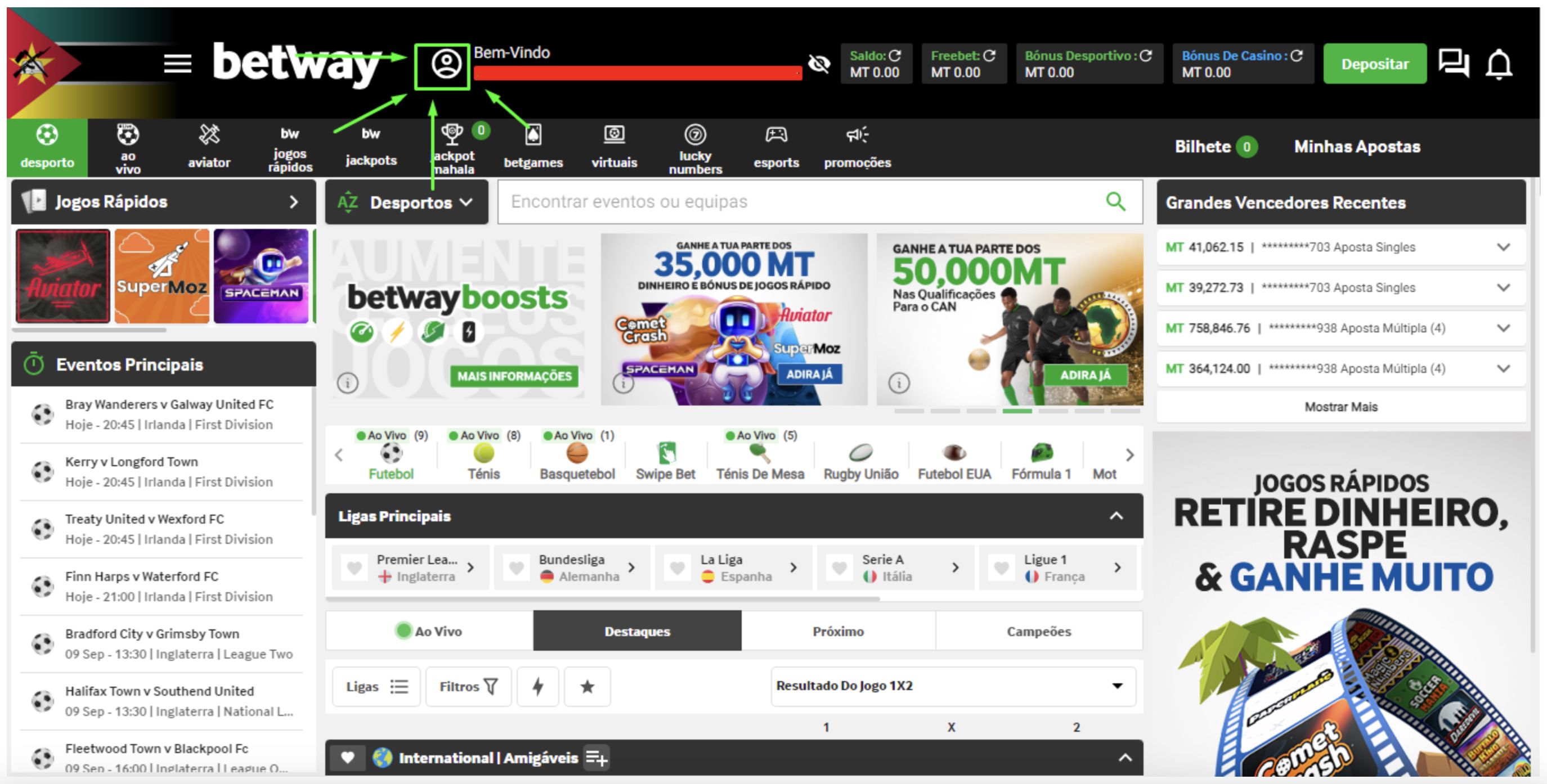 Betway mobile