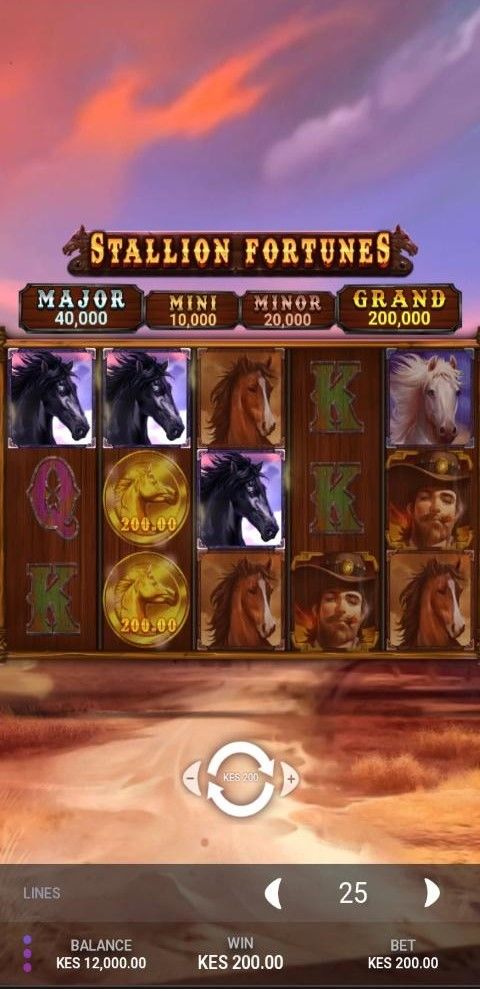 Stallion Fortunes on Mobile Version