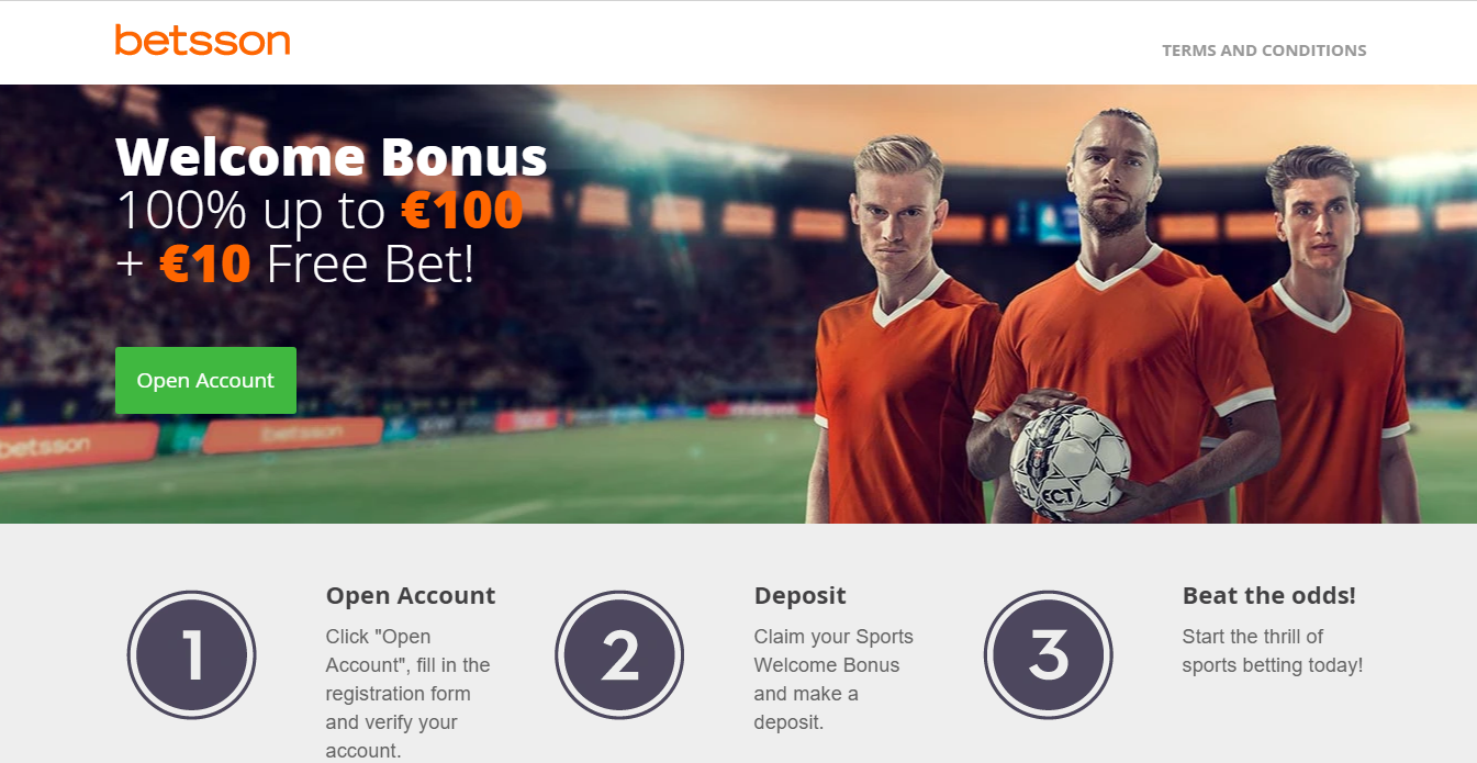 Betsson promo