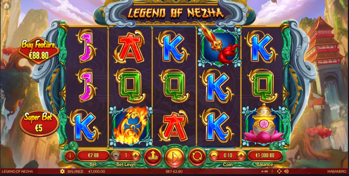 Legend of Nezha slot machine image