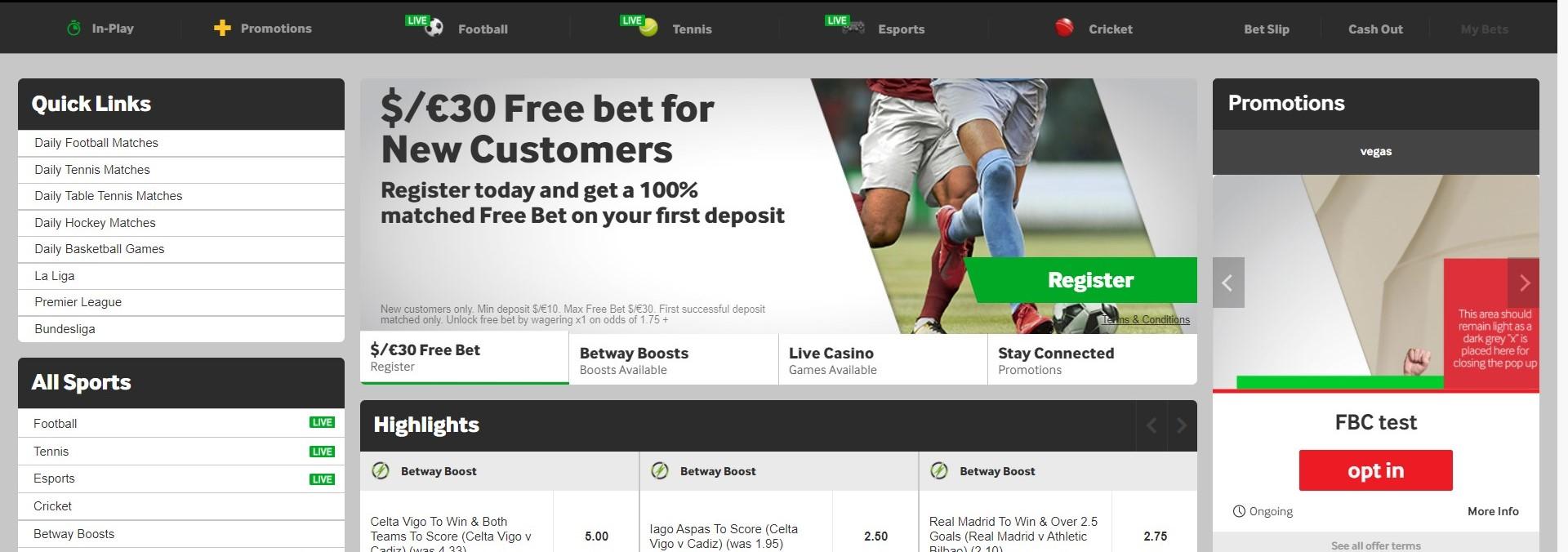 Betway Registration