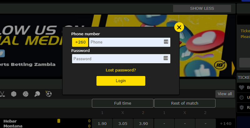 How to log into Bolabet account