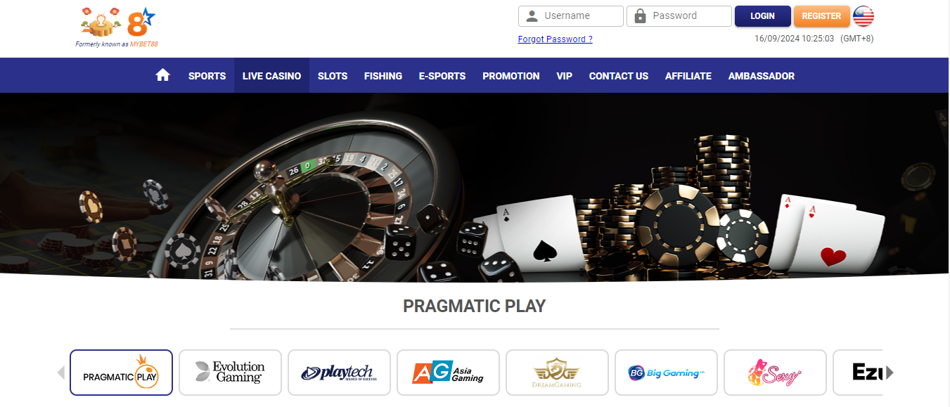 MB8 Live Casino Games