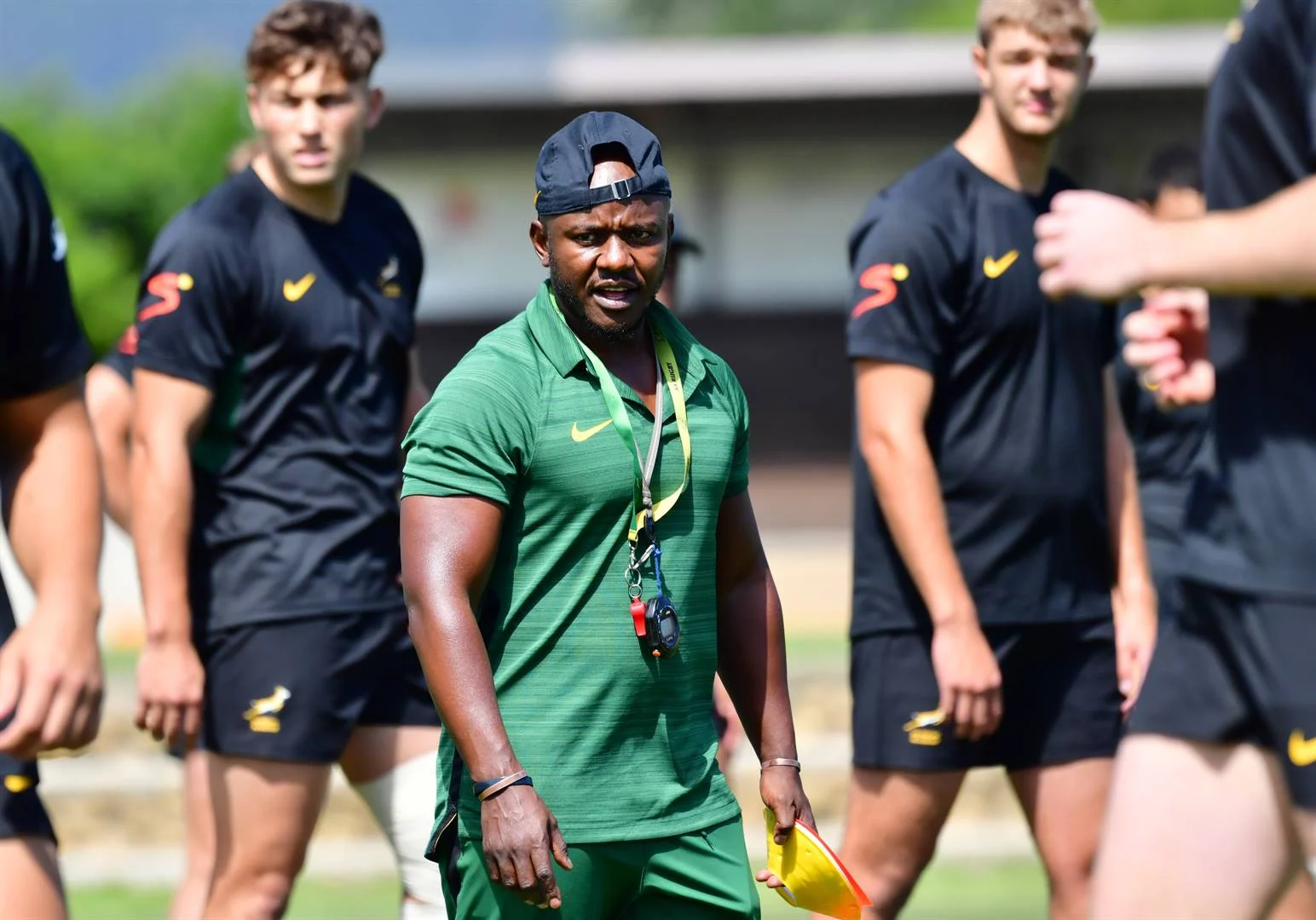 Junior Springbok assistant coach Melusi Mthethwa