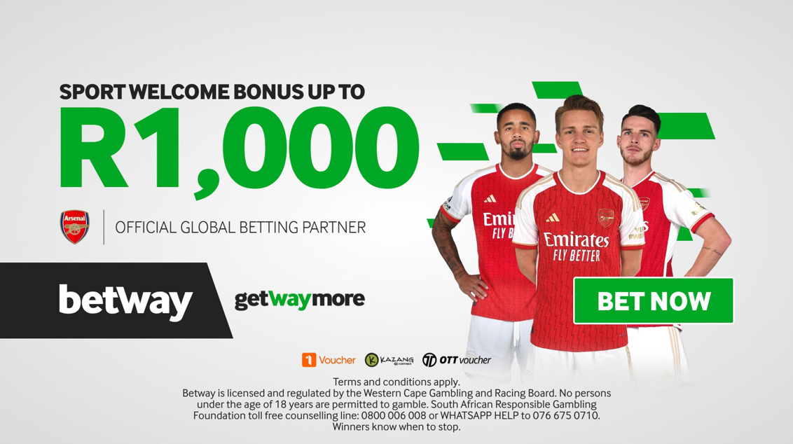 Image Of Betway Welcome Bonus