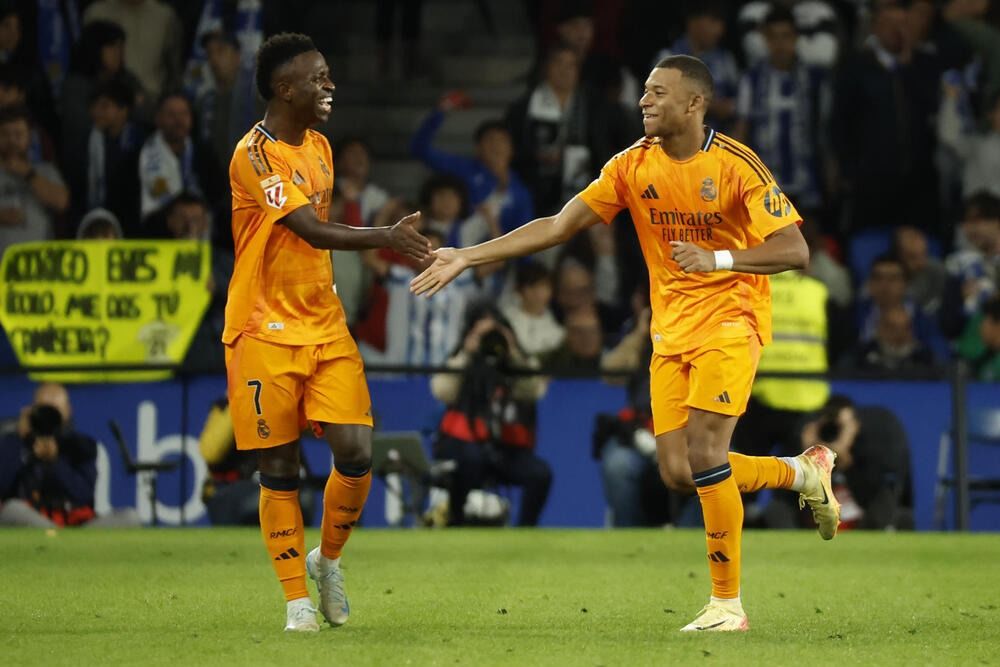 Vinicius y Mbappé