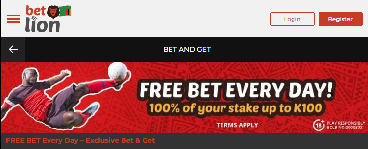 4. Claim Free Bet Promotion 