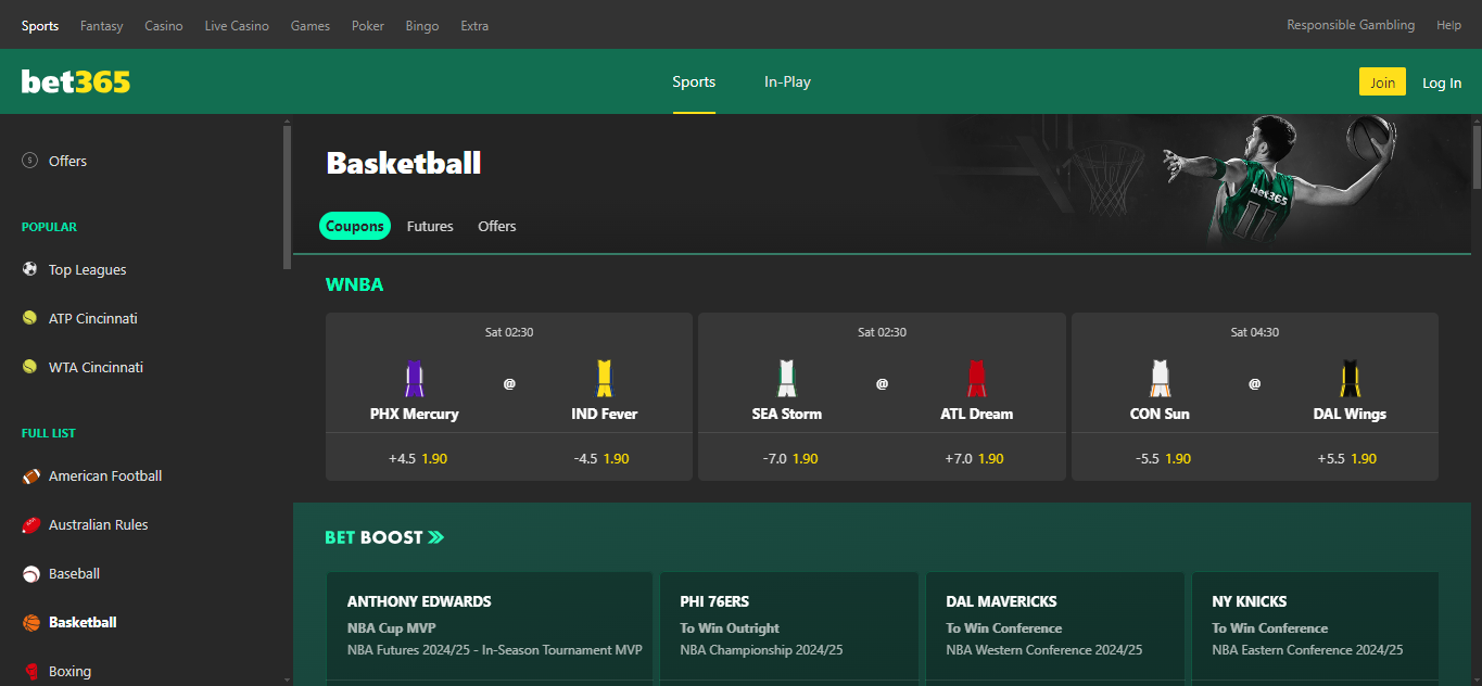 Bet365 Sports