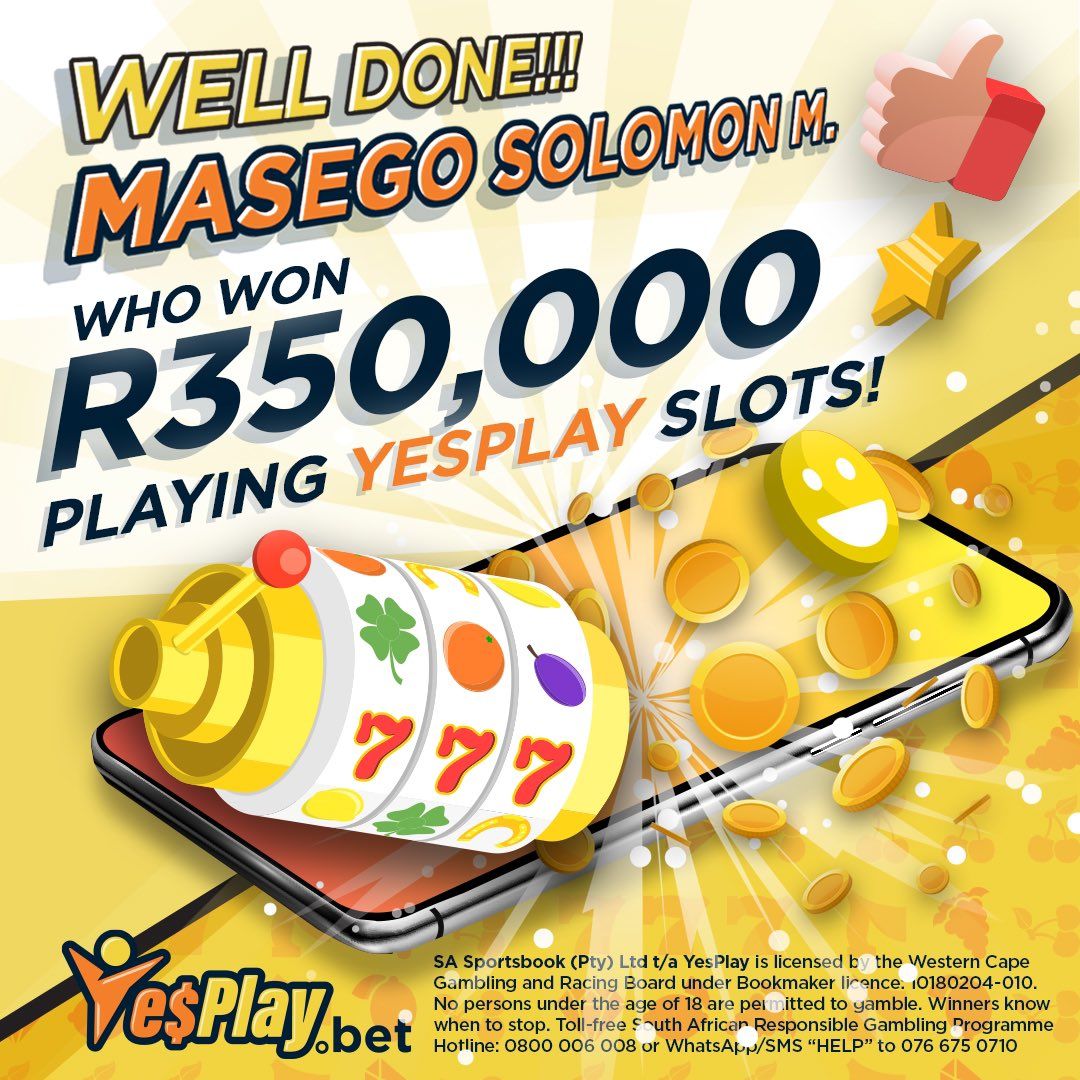 R350,000 Yesplay winner